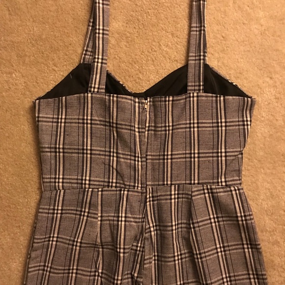 Wide strap wide crop leg jumpsuit - Picture 6 of 7